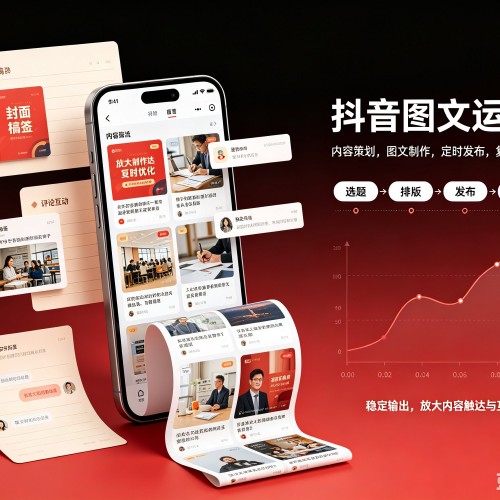 城固抖音图文代运营服务